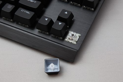 Corsair K65 RGB RAPIDFIRE CherryMX Speed 銀軸 シルバー軸
