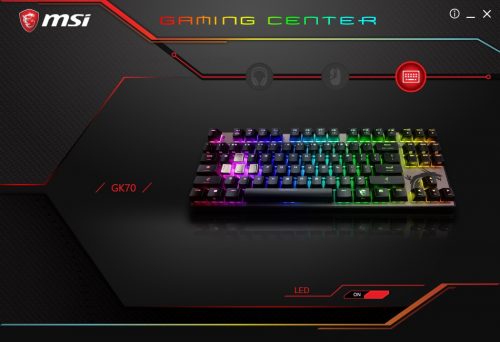 MSI Gaming Center