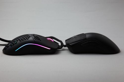 Glorious Model O と Razer DeathAdder