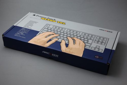 ARCHISS Progres Touch RETRO TKL パッケージ