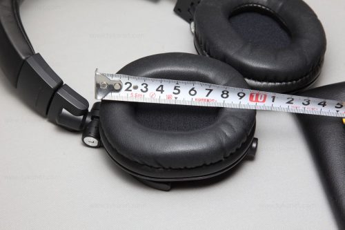 ATH-M50X イヤーパッド外寸