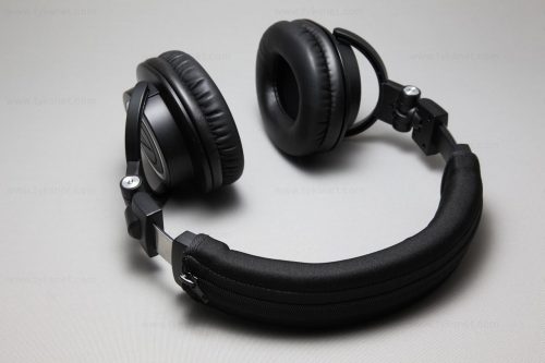 ATH-M50X ヘッドバンドカバー 装着