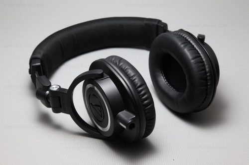 ATH-M50X ヘッドバンドカバー 装着