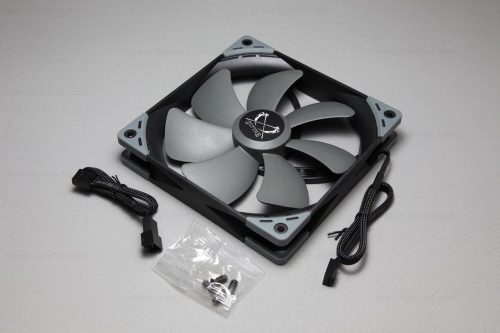 Scythe KazeFlex 140 1200rpm ケースファン 同梱品一式