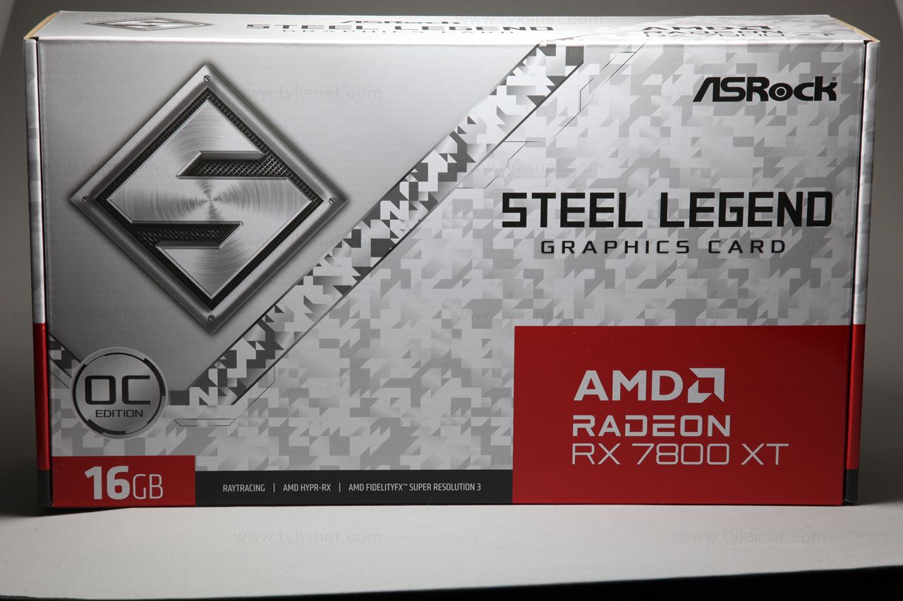 ASRock RADEON RX7800XT Steel Legend 16GB